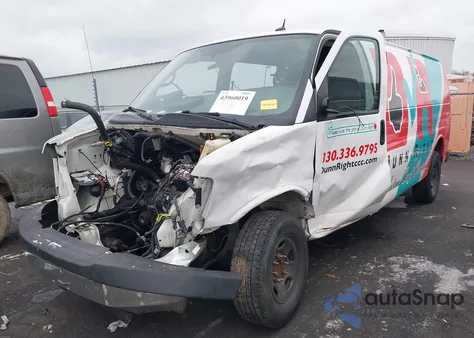 2015 Chevrolet Express 2500 Work Van from USA, damaged, VIN 1GCWGGCF4F1270155